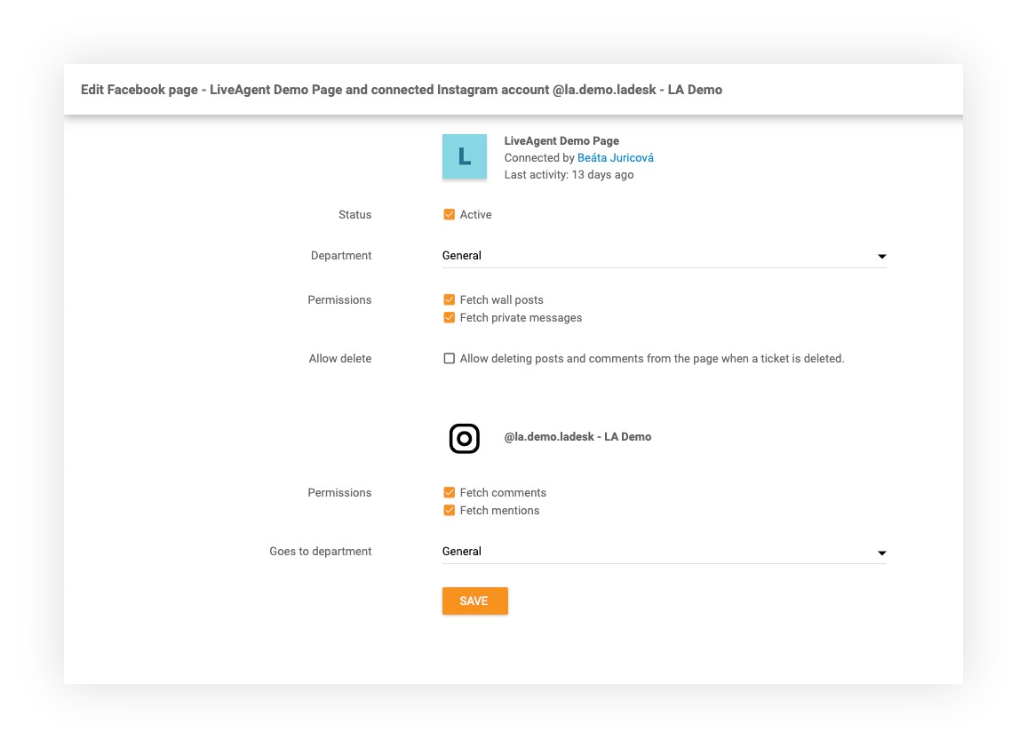 خاصية-Instagram-LiveAgent