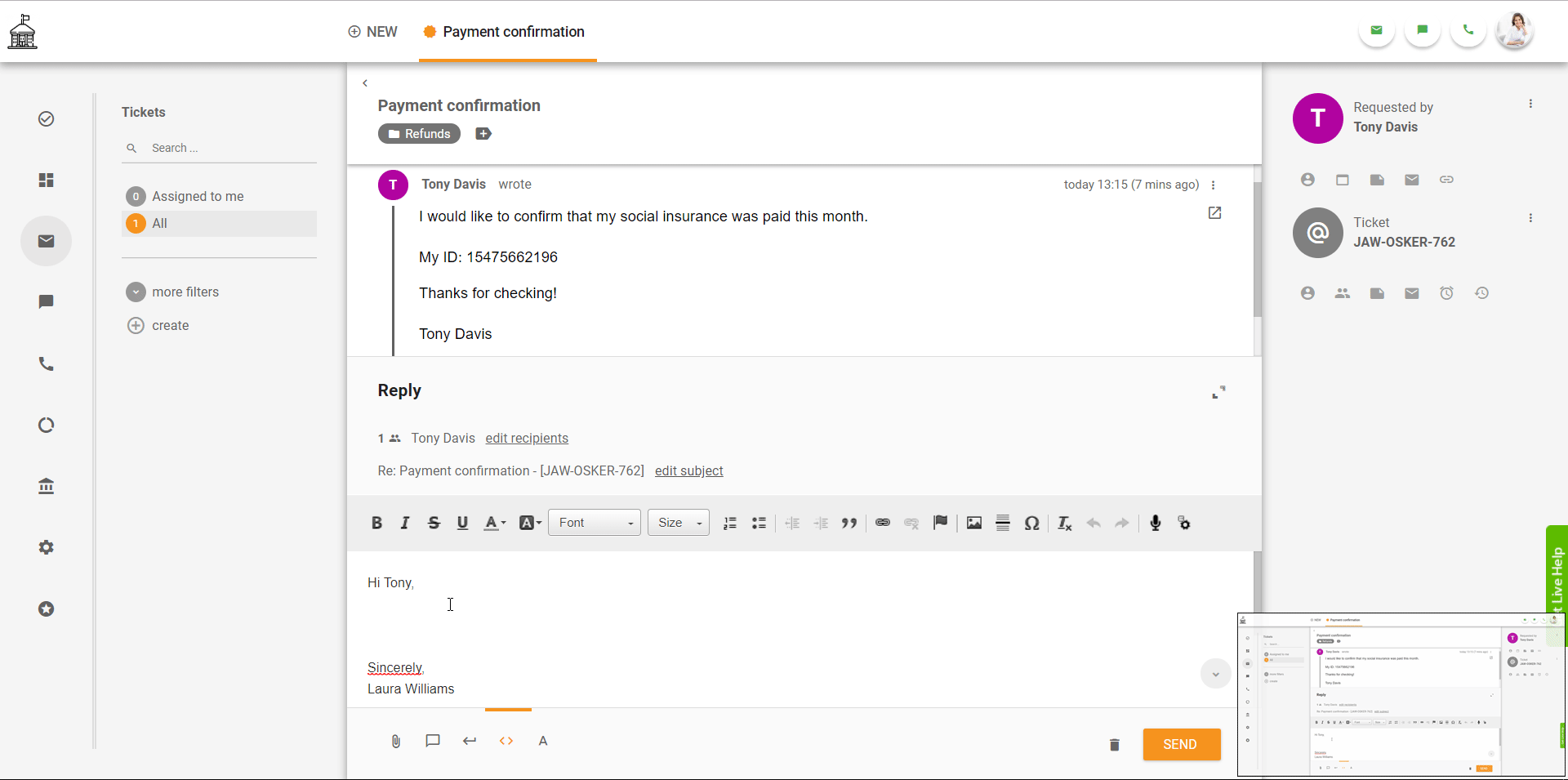 LiveAgent-customer-service-software