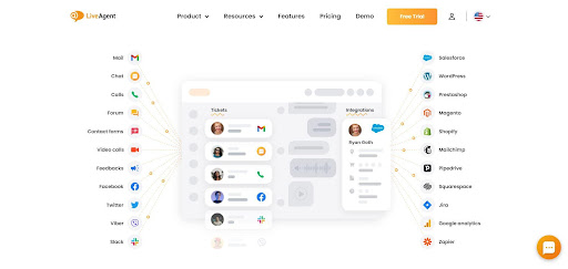 نظرة عامة على نظام إصدار تذاكر LiveAgent