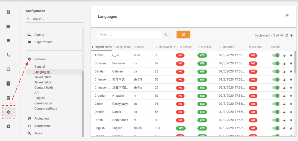 مكتب المساعدة-متطلبات-قدرات-تعدد-اللغات-LiveAgent